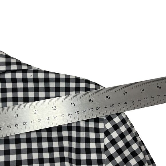 New York & Company Blazer Jacket Women Sz 12 7th Avenue Suiting Gingham Check - Picture 9 of 14